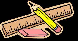 Линейка нарисованная