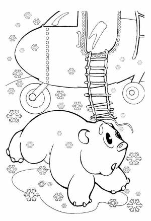 Раскраска Умка