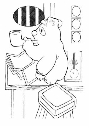 Раскраска Умка