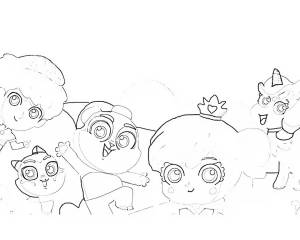 Раскраска Маджики