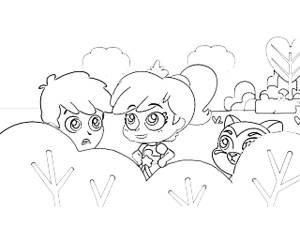 Раскраска Маджики