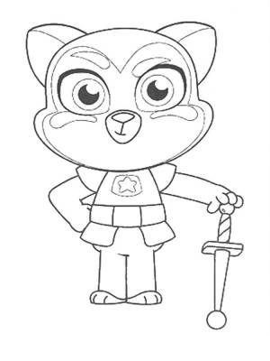 Раскраска Маджики 16