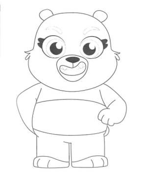 Раскраска Маджики 20