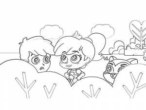 Раскраска Маджики 7