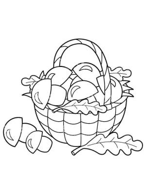 Раскраски Корзинка