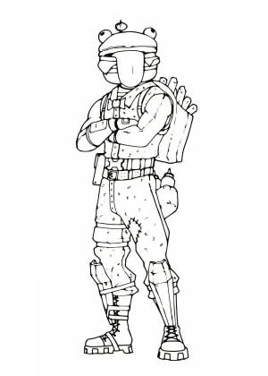 Легкие рисунки фортнайт