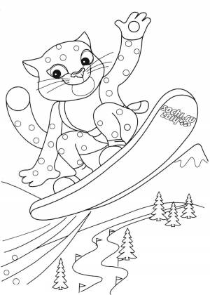 Раскраски Олимпиада   в формате