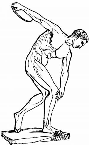 Раскраски Олимпийские игры в древности