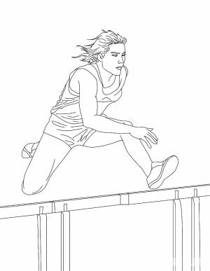 Раскраска Олимпийские Игры