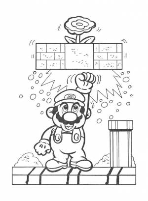 nintendo coloring book