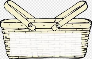 Корзины для пикника Книжка-раскраска Пасхальная корзинка Рисование, другие, Разное, ребенок, ретро png