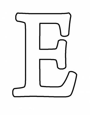 Трафареты букв для вырезания из бумаги