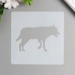 Трафарет пластик Животные