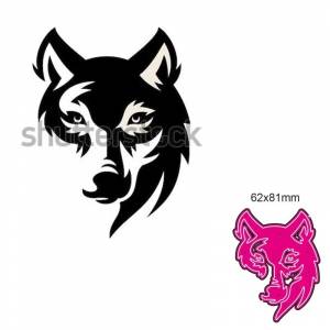 Металлические штампы для вырезания форма для животных Волк украшение для скрапбукинга бумаги ремесла ножа форма лезвие удар трафареты штампы