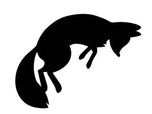 Трафареты Лисы