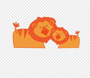 Лев Иллюстрация, лев, шаблон, животные, текст png