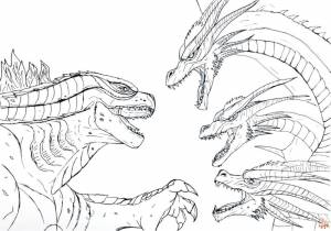 Найдите лучшие раскраски King Ghidorah на GBcoloring