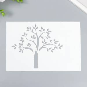 Трафарет Дерево 24х16 см