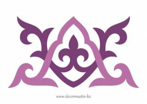 Казахские орнаменты из бумаги