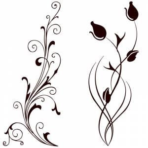 Орнаменты и узоры трафареты