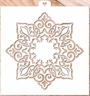 Трафарет для тортов «Арабский узор» 