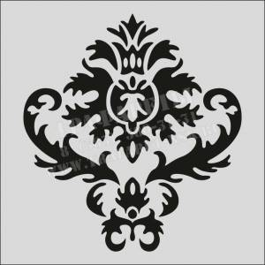 Трафареты для росписи стен Винтажные элементы, ПЭТ 1 мм