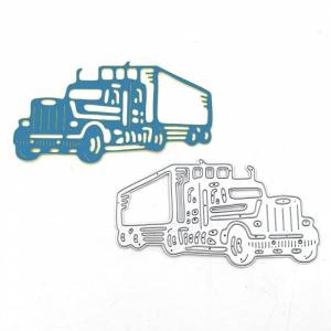 Грузовик, металл, сталь, трафареты, трафареты для скрапбукинга, ремесленные штампы, 3D DIY, изготовление фестивальных карт
