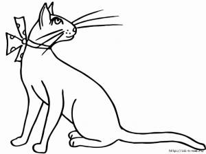 трафареты кошечек