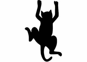 Трафареты котов и кошек для вырезания из бумаги