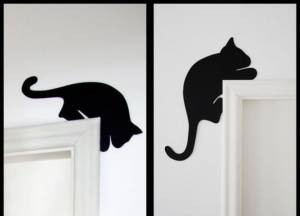 Трафарет кошки, кота