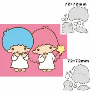 Милые куклы, новые металлические штампы для вырезания, трафареты для рукоделия, скрапбукинга, поздравительных открыток, декоративные штампованные Шаблоны