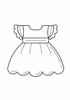 Трафареты Платья