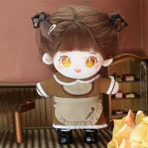 Костюм школьной формы 20 см, Одежда для кукол, футболка, юбка, платья для кукол, рыбацкая шляпа, хлопковая набивная кукла, мини-Одежда для куклы, наряд для куклы Idol