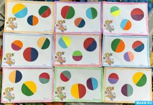 Конспект НОД по аппликации «Мячики для куклы Тани» для младшего дошкольного возраста