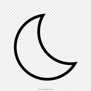 Рисунок Луна Раскраска Line art, Луна, текст, фотография, монохромный png