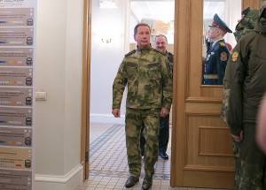 Прошла демонстрация образцов новой формы для Росгвардии