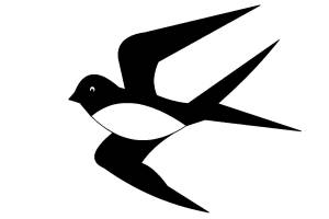 Трафареты и шаблоны Ласточек