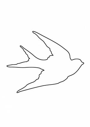 Трафареты Ласточка