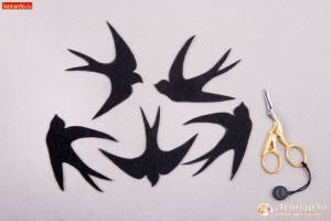 Мобиль из фетра своими руками