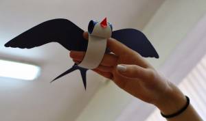 Поделка ласточка