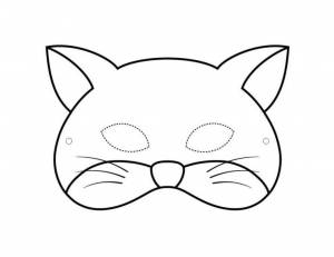 Маска кота