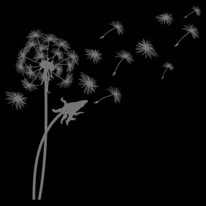 Трафарет Соцветие одуванчика
