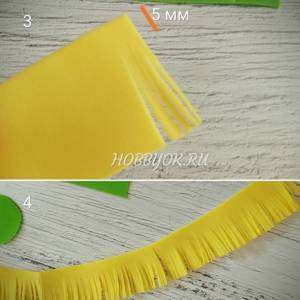 Одуванчик из фоамирана МК по изготовлению