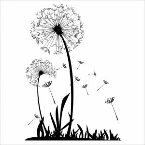 DataLife Engine > Версия для печати > Трафарет одуванчика для рисования