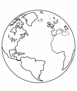 Трафареты и шаблоны планеты Земля для вырезания из бумаги, аппликации