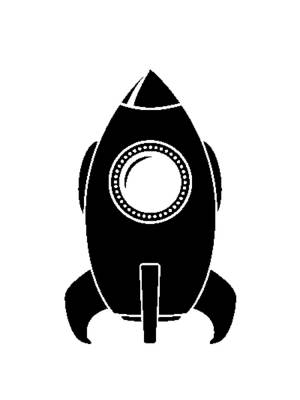 Трафареты Ракеты