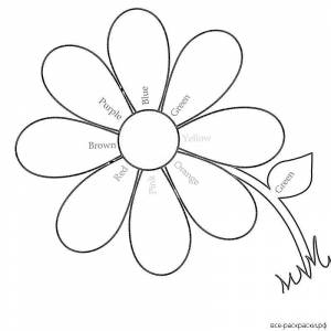 Трафареты ромашки с днем рождения
