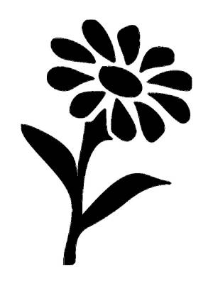 Трафареты Ромашки