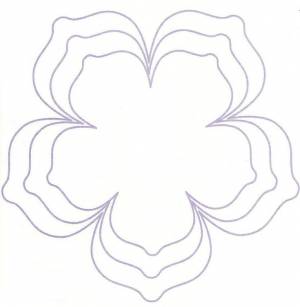 Шаблоны и трафарет цветов для вырезания из бумаги