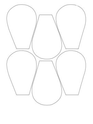 Трафареты Лепестка